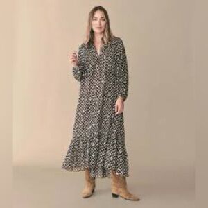 Doen Ivana Dress in Falling Leaves